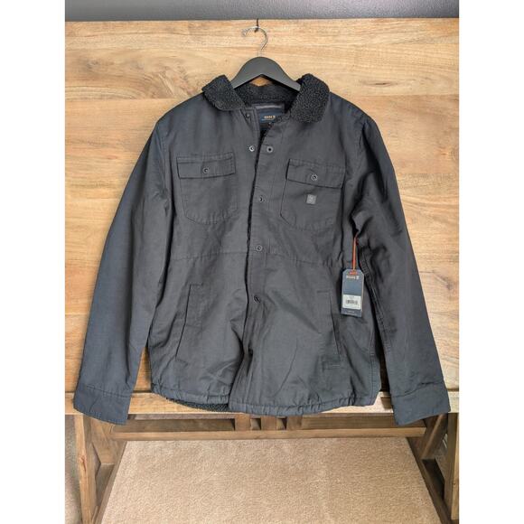 Roark The Artifacts of Adventure Jacket Mens Medium Black Long Sleeve Zip-Up NWT